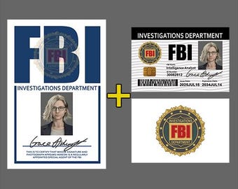 Resident Evil 9 Requiem Grace Ashcroft FBI id digital art download