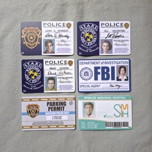 レオン バイオハザード 身分証明書 Leon kennedy id card - Etsy 日本