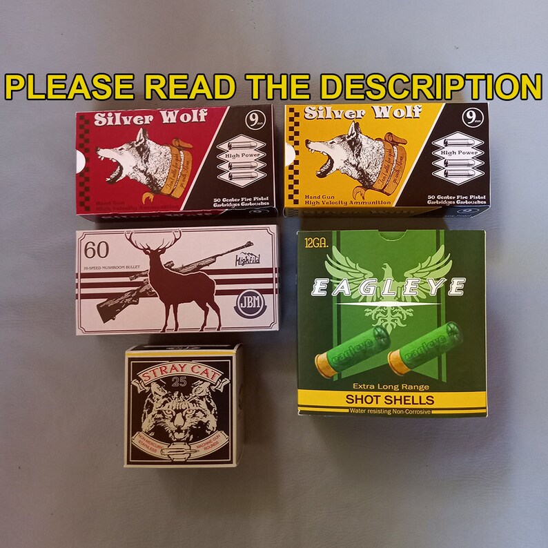 Resident Evil 8 Village Ammo Box - Etsy