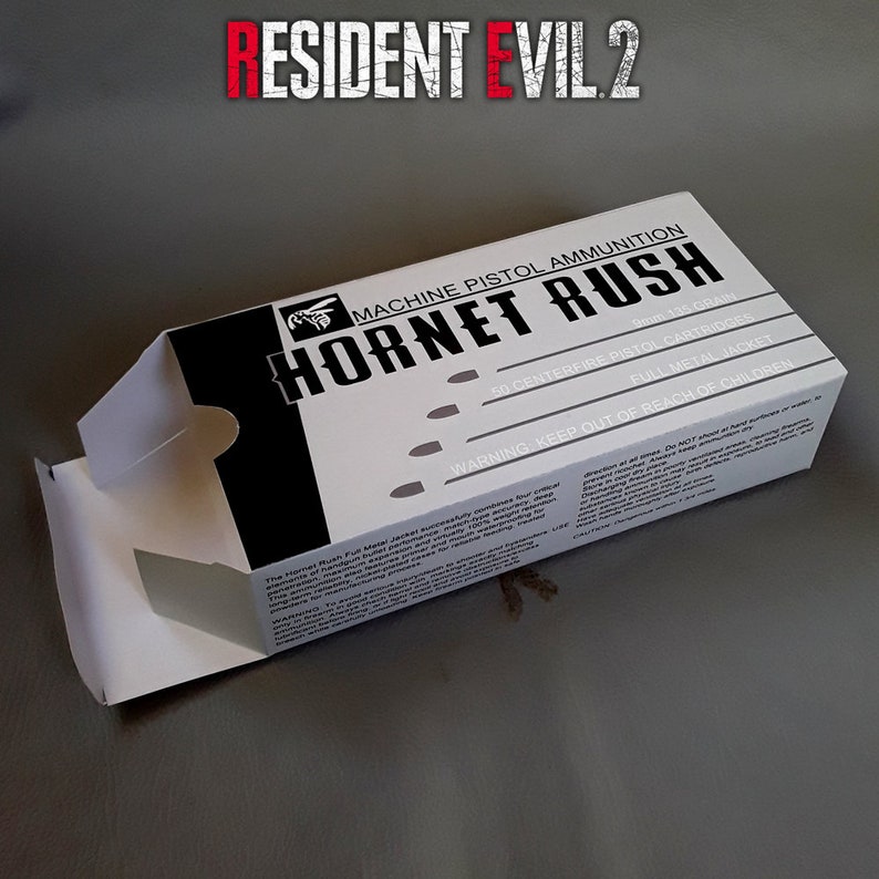 Resident Evil 2 3 Remake and Resident Evil 7 ammo box | Etsy
