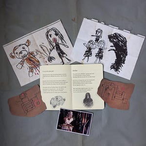 Resident Evil Village Roses Tagebuch + 5 Einlagen