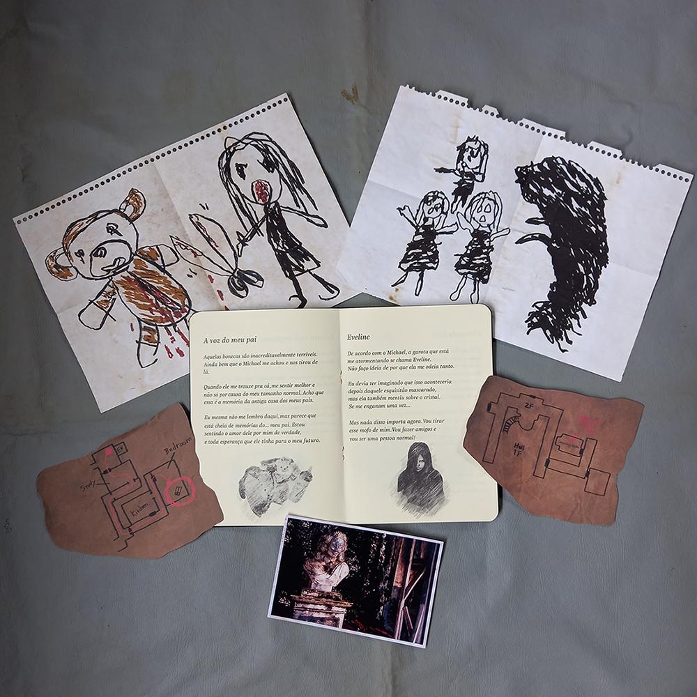 Resident Evil Village Rose's Journal + 5 inserts