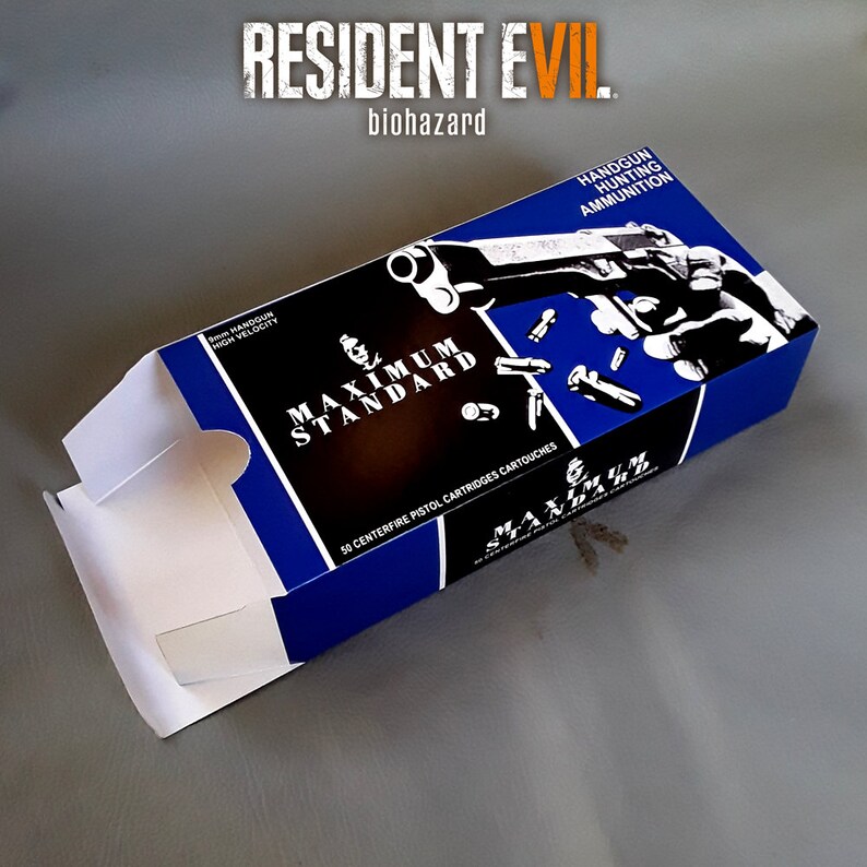 Resident Evil 2 3 Remake and Resident Evil 7 ammo box | Etsy