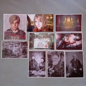 Puede incluir: Una colección de nueve postales vintage con diversas imágenes, incluyendo un grupo de personas, un edificio, una persona con una camisa roja, una persona con una camisa blanca, una persona con una camisa negra, una persona con una camisa blanca, una persona con una camisa negra, una persona con una camisa blanca y una persona con una camisa negra.