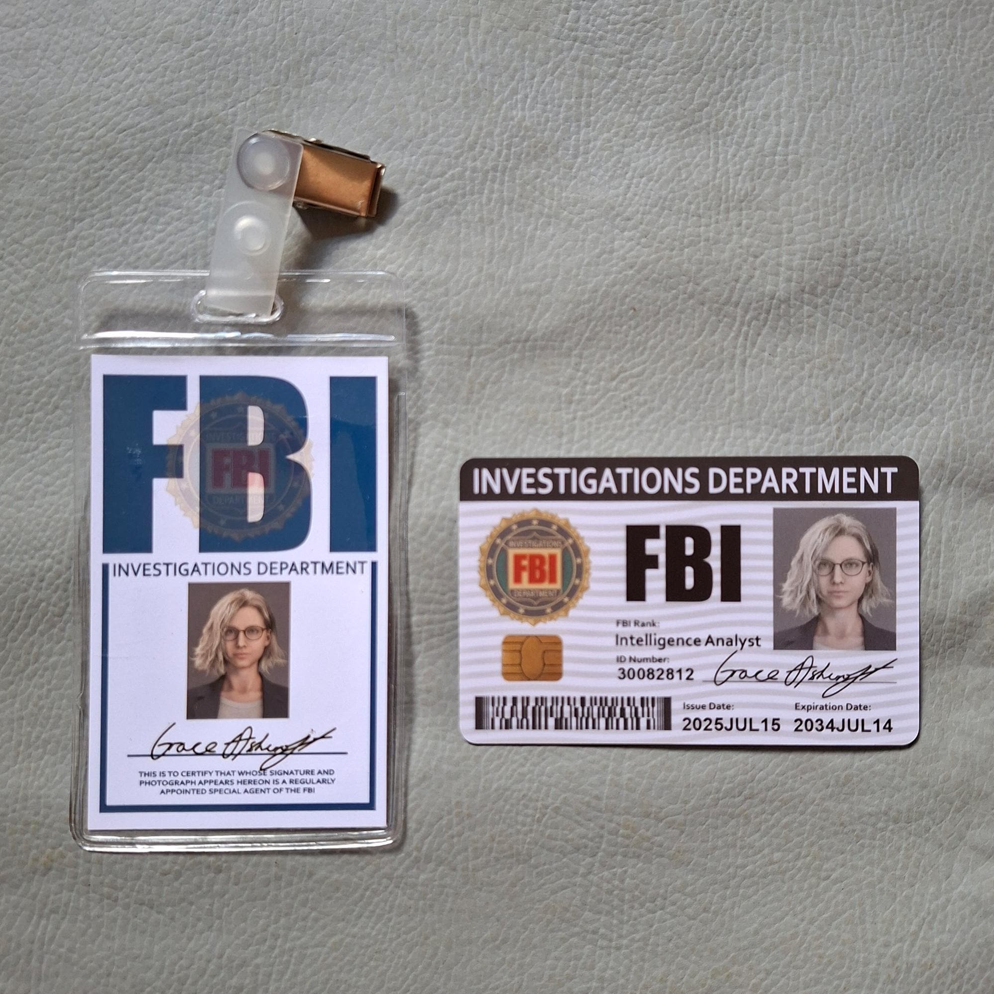 Fbi id card - Etsy 日本