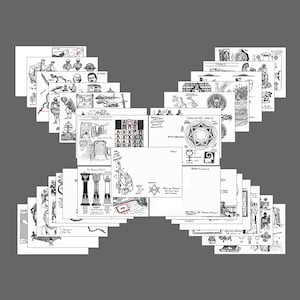 Uncharted 3 Nathan Drake diario disegni inserti arte digitale download PNG