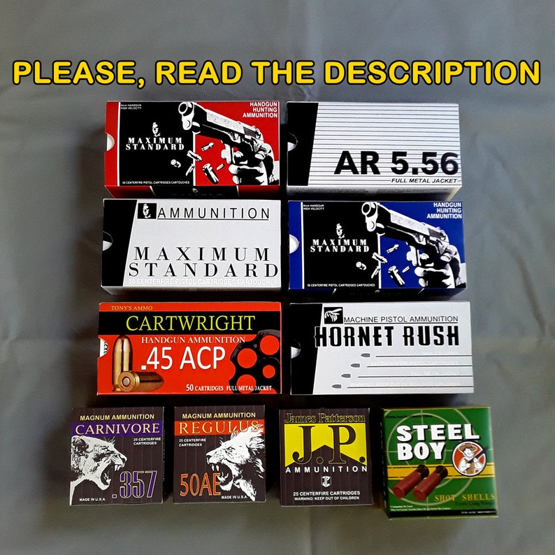 Resident Evil 2 3 Remake and Resident Evil 7 ammo box Etsy