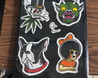 手描きのタトゥーフラッシュデザイン