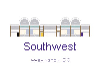 Southwest DC Cross Stitch Pattern