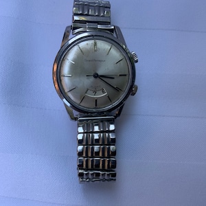 Vintage Pre-Owned Men's Girard Perregaux Mechanical Watch With Alarm, Rare