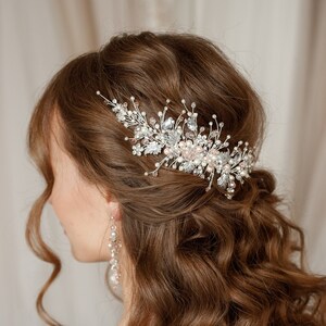 Bridal Hair Comb, Rustic Wedding Hair Vine