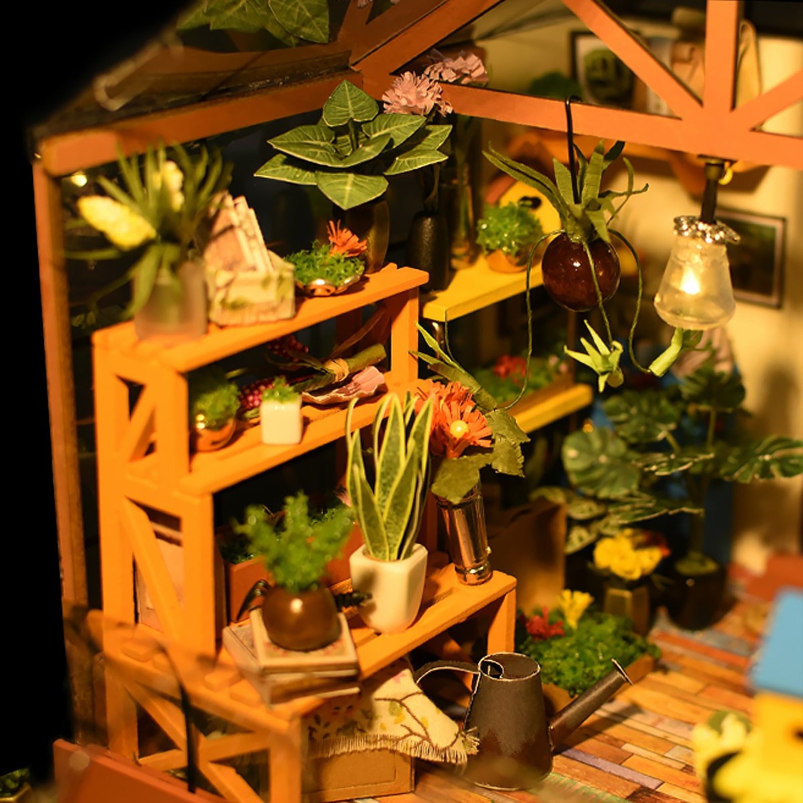 Miniatur Puppenhaus DIY Cathy Gewächshaus mit leichten Etsy