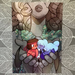 Ruby and Sapphire print