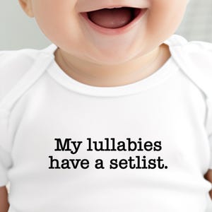 Musician Baby Gift, Singer Songwriter Baby Onesie®, Musical Baby Gift, Baby Present for Songstress, Cute Newborn Outfit For Music Lovers