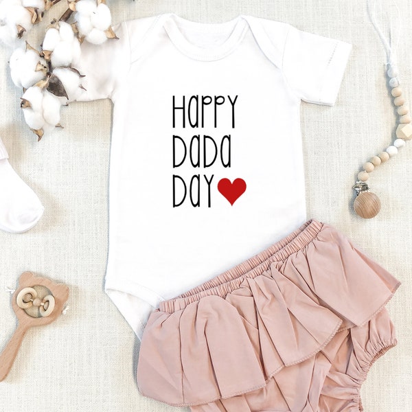 Happy Dada Day, Father's Day Onesie®, First Father's Day Onesie®, New Dad Gift From Baby, Father's Day Gift From Baby, Gift For New Dad