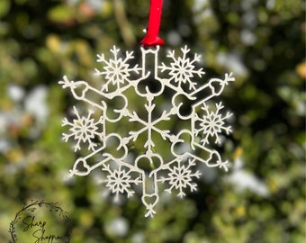 Dick Ornament - Funny Gag Gift - Penis - Dick Flake