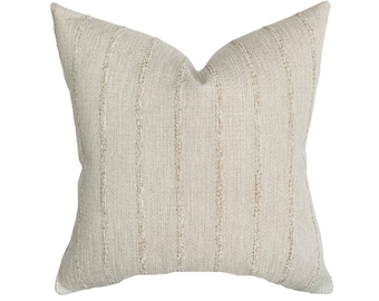 James Home Biscuits Pillow Decorative Pillow Natural 