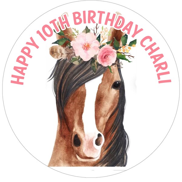 Horse Cake Topper - Etsy
