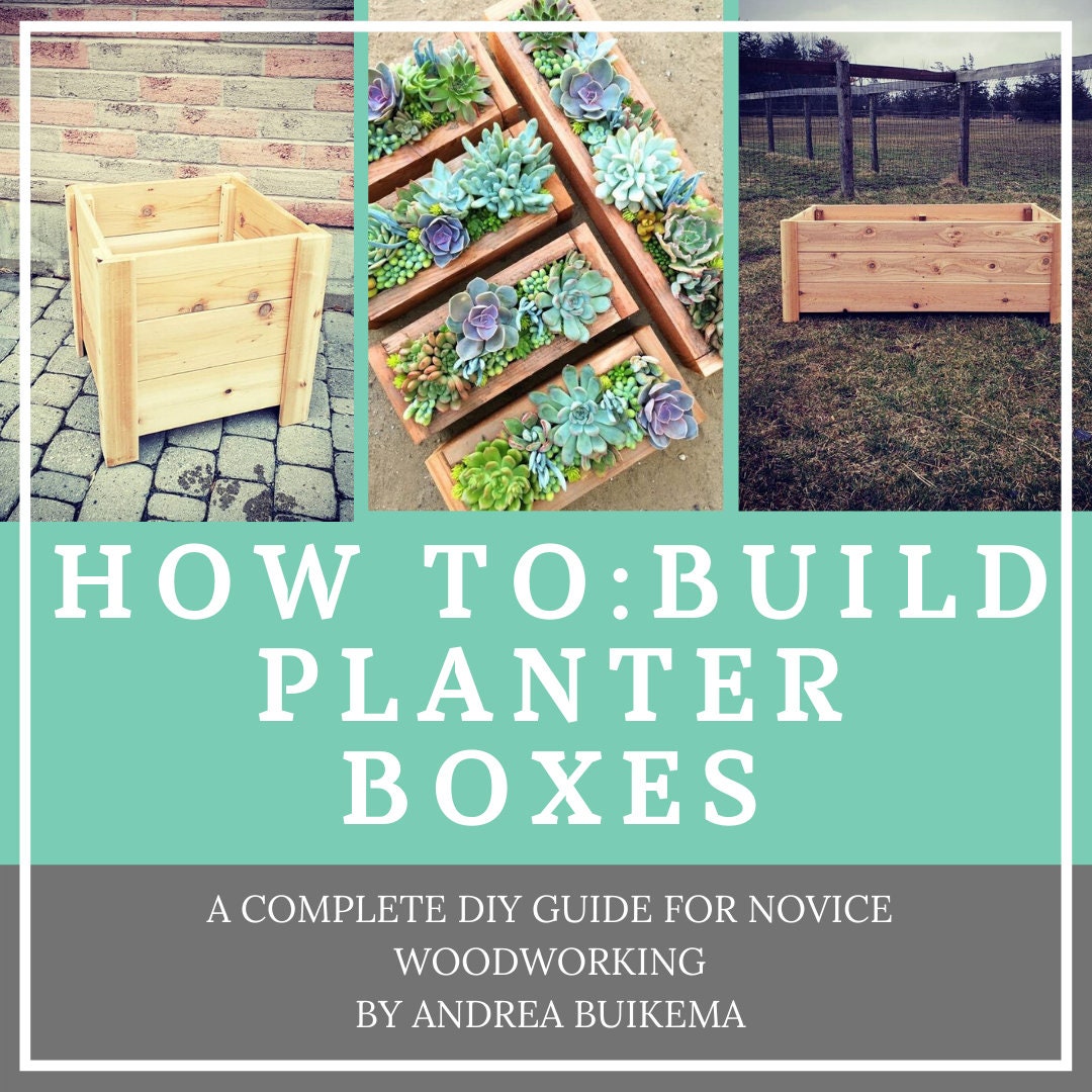 How to GuideBuild A Planter Box Etsy