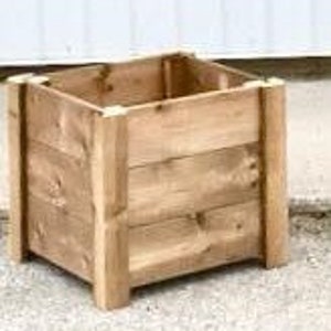 DIY Planter Box Plans, Cedar Planter Plans, Raised Planter, DIY Garden Boxes, Garden Box Plans image 3