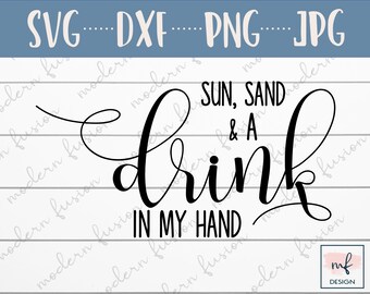 Sun Sand Drink Shirt Etsy