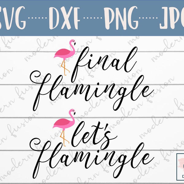 Final Flamingle SVG, SVG files for Cricut, Bachelorette svg, Bride svg, Wedding Party svg, Girls Trip shirt