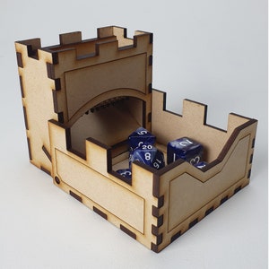 Folding Dice Tower