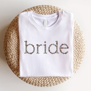 Bride Shirt, Bachelorette Party Bride T-shirt, Honeymoon Shirt, Bride Gift, Engagement Gift, Bridal Gift, Just Married Shirt, Newlywed Shirt