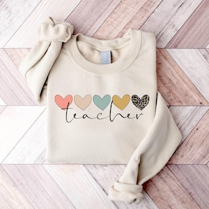 Teacher Appreciation Sweatshirt, Cute Teacher Sweatshirt, Funny Teacher Sweatshirt, Team Teacher Gifts, Elementary School Teacher Sweatshirt