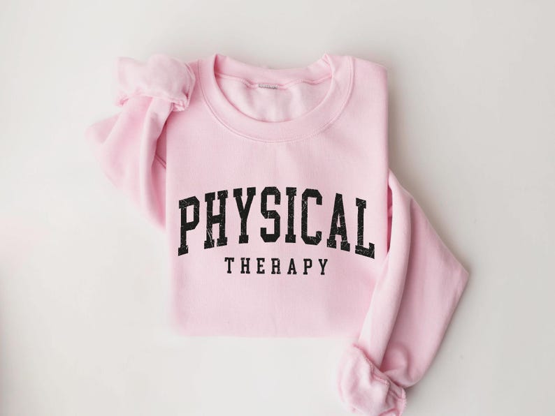 Retro Physical Therapy Sweatshirt, Physical Therapist, Cute Pt Gift, Pt Shirt, Gift For Physical Therapist, Pediatric Physical Therapy image 8