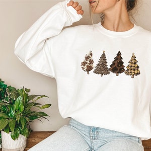 Sweat-shirt De Noël 'Christmas Trees' – Taille XS, Unisex – Neuf Avec étiquettes, Marque PINEHART