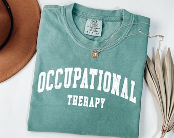 Retro Occupational Therapy Shirt, OT Shirt, Special Education Shirt, Cute Therapist Gift, Aesthetic Therapy Shirt, Sped Teacher Gift