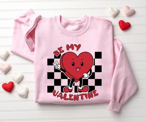 Womens valentine online sweatshirt