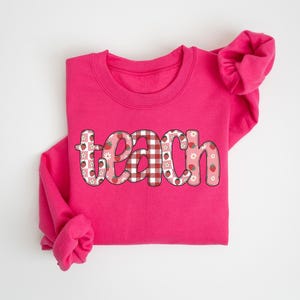 Strawberry Teach Sweatshirt, Cute Teacher Sweatshirt, Teacher Appreciation Gift, Back To School, Elementary Teacher Shirt, Team Teacher Gift image 5