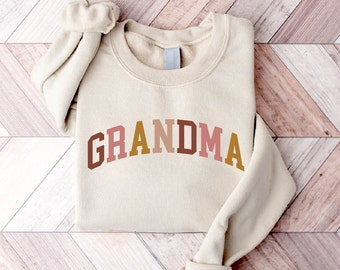 Grandma Sweatshirt, Nana Sweatshirt, Mother's Day Gift, Gift For Mother, Mama Hoodie, Christmas Sweatshirt, New Mom Shirt, Grammy Shirt