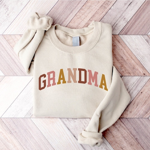 Grandma Sweatshirt Nana Sweatshirt Mother's Day Gift Etsy
