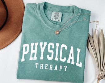 Retro Physical Therapy Shirt, Physical Therapist, Cute Pt Gift, New Pt Shirt, Gift For Physical Education, Pediatric Physical Therapy