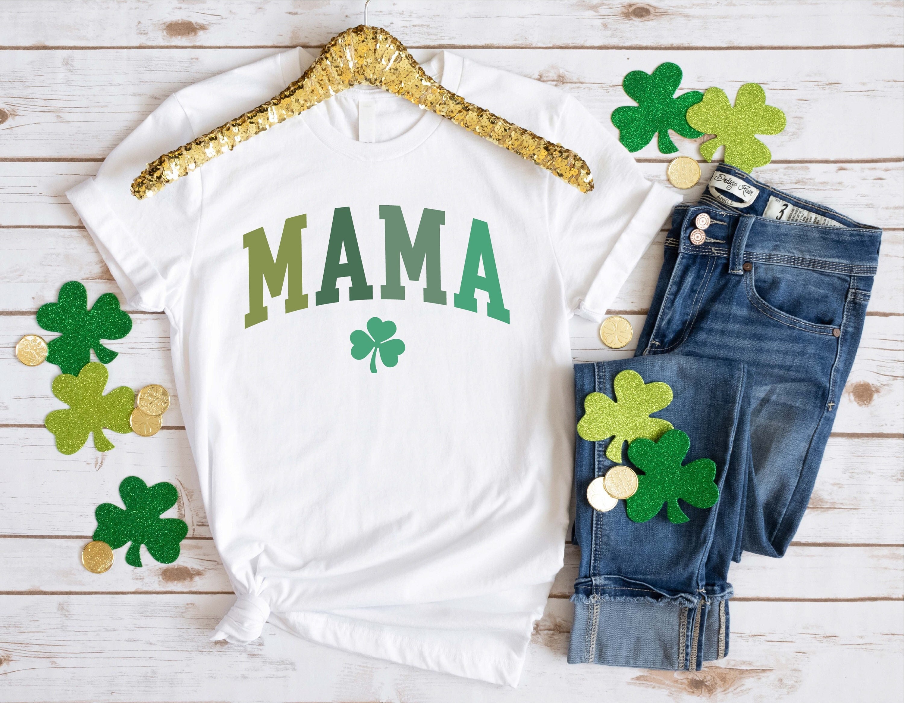 Discover Cute Mama St Patrick's Day Shirt