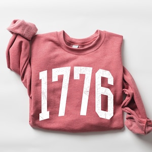 USA Flag Sweatshirt, USA Sweatshirt, Patriotic Sweatshirt, American Flag Sweatshirt, America Sweatshirt, Retro Sweatshirt, Red Blue White