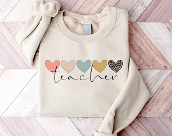 Teacher Appreciation Sweatshirt, Cute Teacher Sweatshirt, Funny Teacher Sweatshirt, Team Teacher Gifts, Elementary School Teacher Sweatshirt