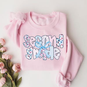 Second Grade Teacher Sweatshirt, Coquette Bow 2nd Grade Teacher Shirt, Team 2nd Grade Teacher, Second Grade Crew, Elementary School Teacher image 5