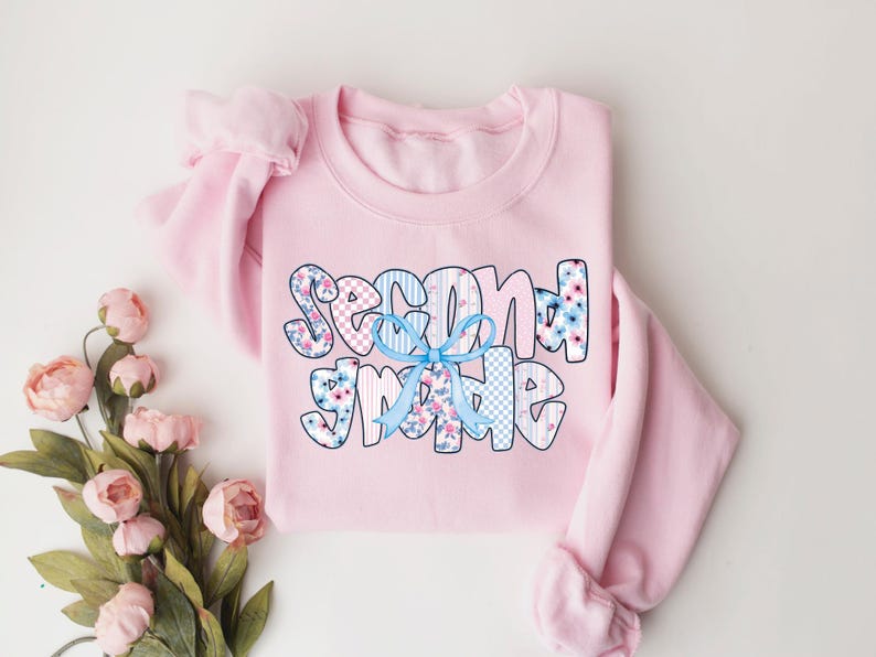 Second Grade Teacher Sweatshirt, Coquette Bow 2nd Grade Teacher Shirt, Team 2nd Grade Teacher, Second Grade Crew, Elementary School Teacher image 5