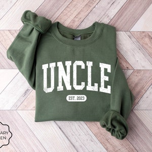 Fathers Day Gift For Uncle, Personalize Retro Uncle Sweatshirt, Funny Uncle Sweatshirt, Cool Uncle Sweatshirt, New Uncle Gift, Tio Shirt