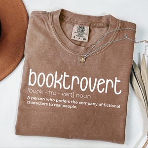 Booktrovert Shirt, Bookish Shirt, Cute Teacher Books Lover Gift, Womens Book Club Shirt, ELA Teacher Shirt, Reading Shirt, Team Teacher Gift