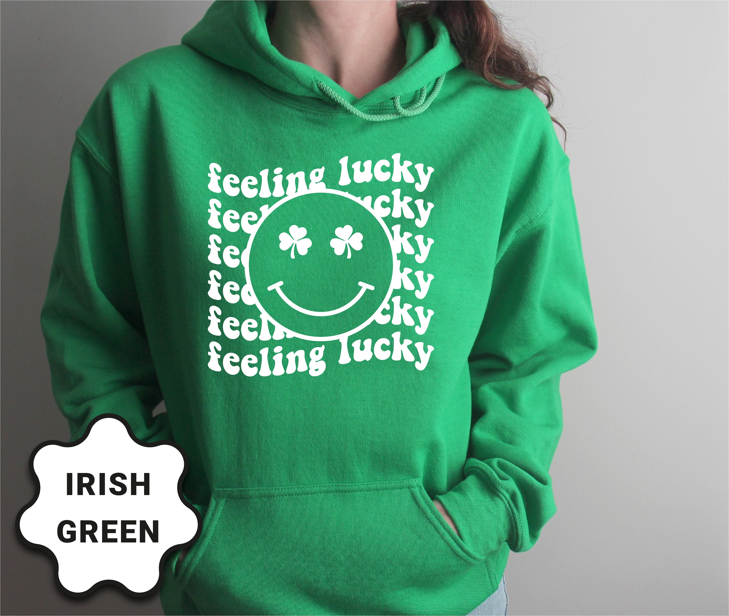 Green lucky online sweatshirt