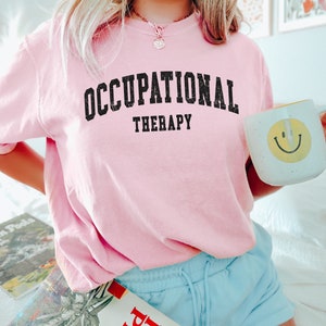 Retro Occupational Therapy Shirt, OT Shirt, Special Education Shirt, Cute Therapist Gift, Aesthetic Therapy Shirt, Sped Teacher Gift image 6