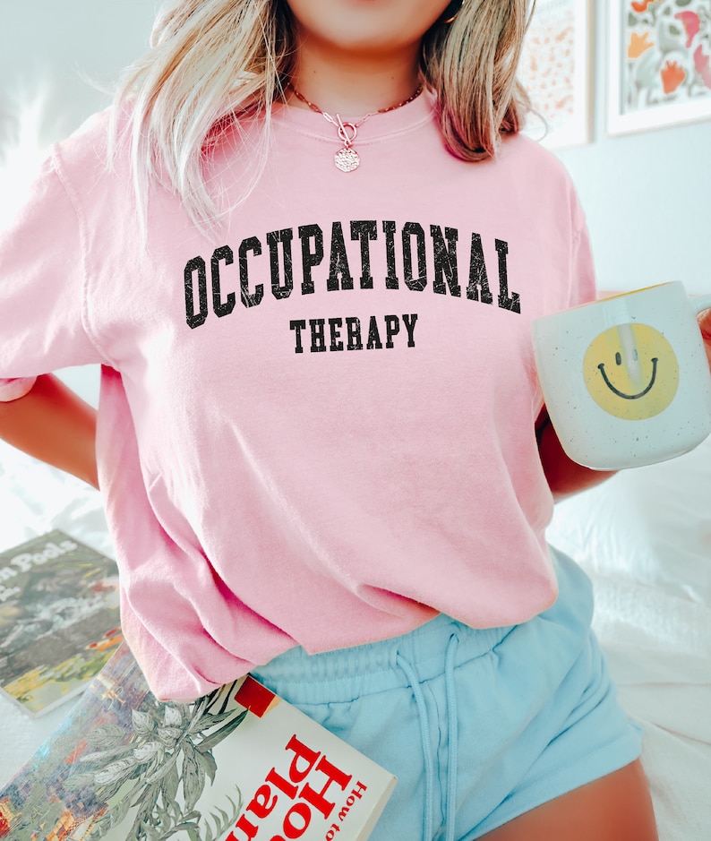 Retro Occupational Therapy Shirt, OT Shirt, Special Education Shirt, Cute Therapist Gift, Aesthetic Therapy Shirt, Sped Teacher Gift image 6