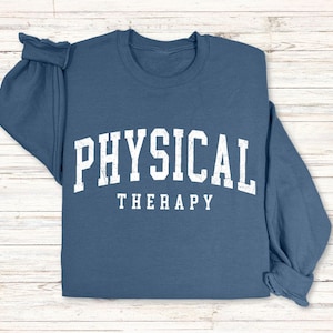 Retro Physical Therapy Sweatshirt, Physical Therapist, Cute Pt Gift, Pt Shirt, Gift For Physical Therapist, Pediatric Physical Therapy image 7