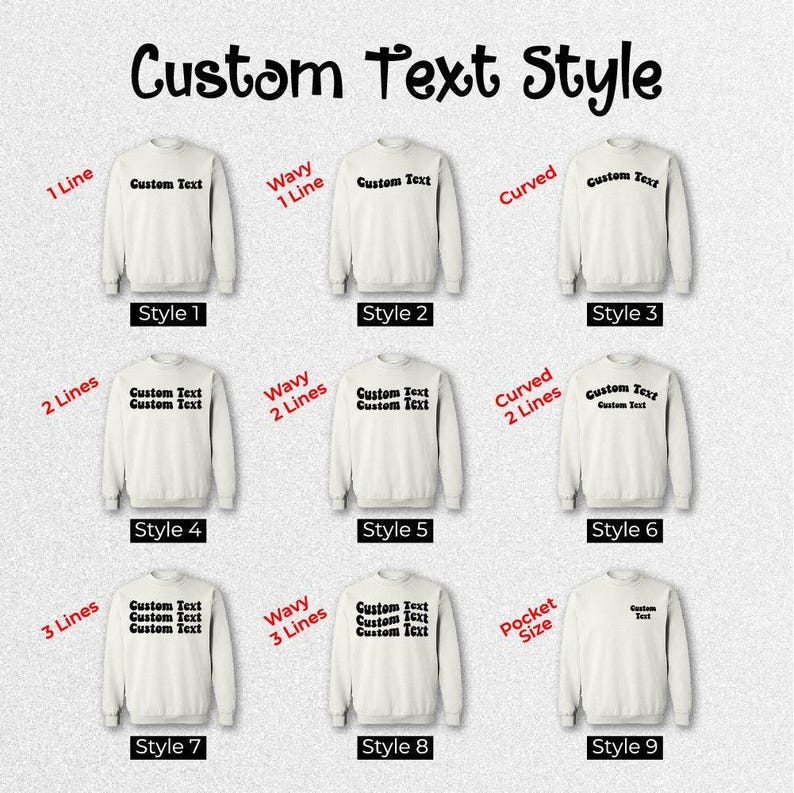 Sweatshirt personnalisé, Sweatshirt personnalisé, Sweat à capuche personnalisé, T-shirt personnalisé, Chemise de soirée personnalisée, Chemise familiale assortie image 6