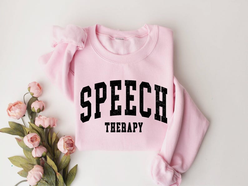 Retro Speech Therapy Sweatshirt, Special Education Shirt, Speech Therapist Shirt, Teacher Appreciation Gift, Sped Teacher, Aba Therapist afbeelding 5
